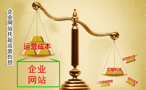 利用企業(yè)做網(wǎng)站可降低運(yùn)營(yíng)成本