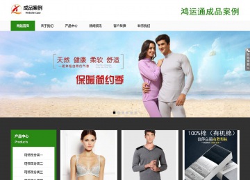 響應(yīng)式成品案例站No:806