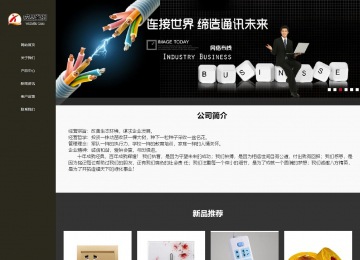 響應(yīng)式成品案例站No:807