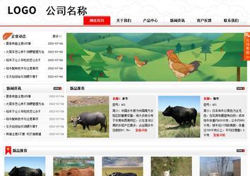 商務(wù)型成品案例站No:8816