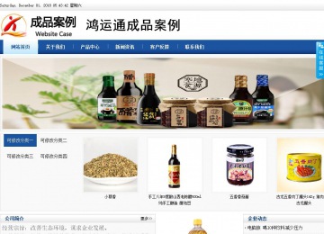 商務(wù)型成品案例站No:8827